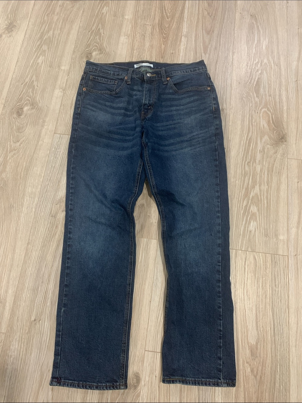 Signature by Levi Strauss Indigo Straight-Leg Jeans